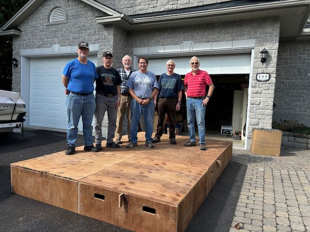 Portable Stage made for The Council on Aging of Ottawa